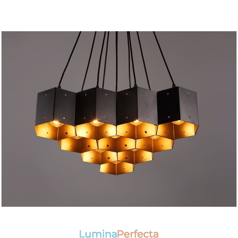 Candelabru cu pandantiv în stil industrial Loft