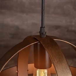 Lampă retro din fier Candelabru în stil industrial minimalist modern