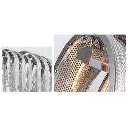 Candelabru cu ciucuri Lumină suspendată de designer Argintiu auriu