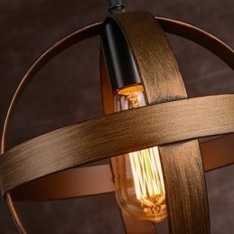 Lampă retro din fier Candelabru în stil industrial minimalist modern