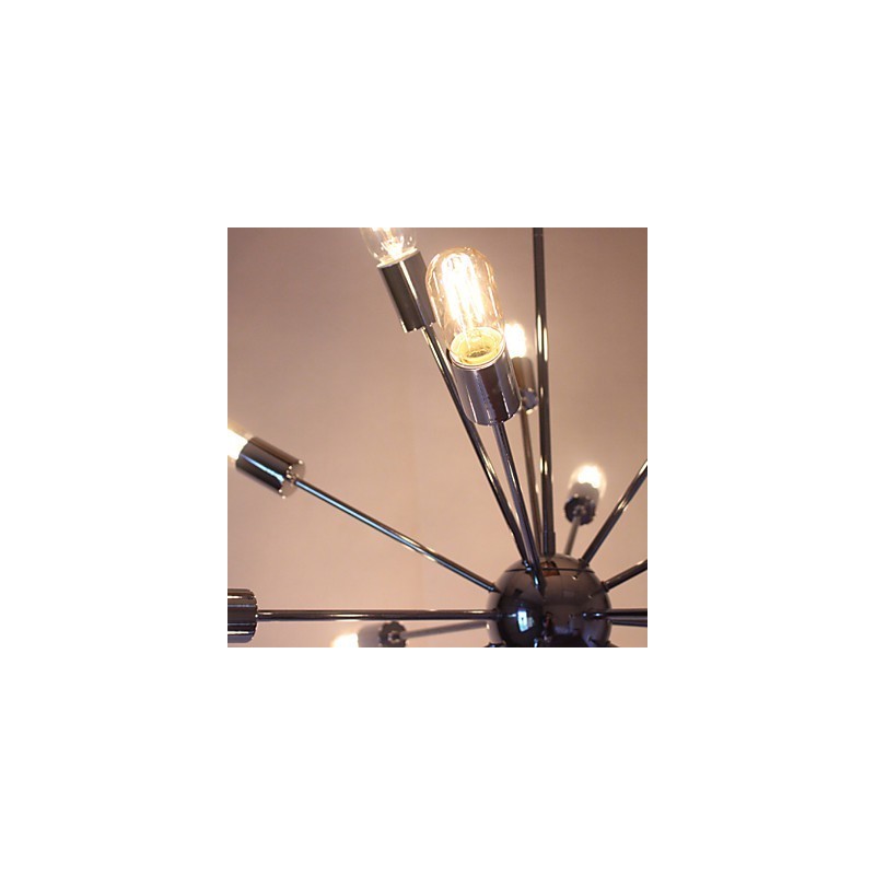 Candelabru Modern Globe Living Pandantiv Dining Shopping Magazin Noapte Metal Cromat