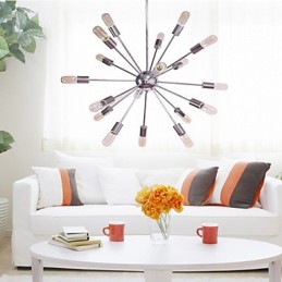 Candelabru Modern Globe Living Pandantiv Dining Shopping Magazin Noapte Metal Cromat