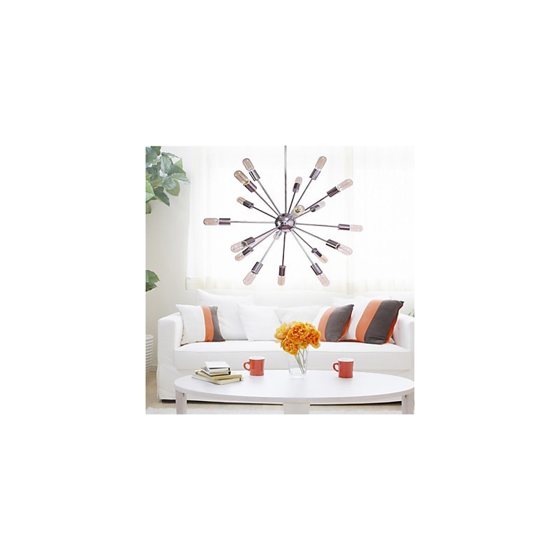 Candelabru Modern Globe Living Pandantiv Dining Shopping Magazin Noapte Metal Cromat