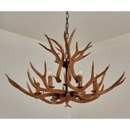 Candelabru antic Antler 6 Lumini Rustic Artistic Retro