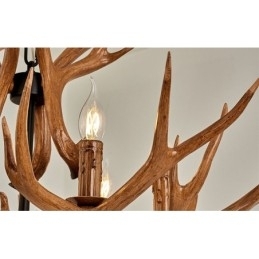 Candelabru antic Antler 6 Lumini Rustic Artistic Retro