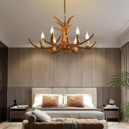 Candelabru antic Antler 6 Lumini Rustic Artistic Retro