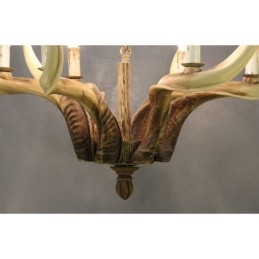 6 Lumini Rustic Artistic Retro Antler Candelabru Antic