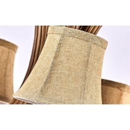 Candelabru antic Antler cu 5 lumini, rustic, artistic, retro, cu nuante