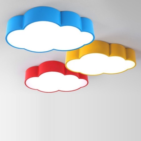 Plafoniere Macaron Multicolor Cloud în stil nordic modern cu abajur acrilic Plafoniere Macaron Multicolor Cloud în stil nordic modern cu abajur acrilic