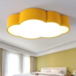 Plafoniere Macaron Multicolor Cloud în stil nordic modern cu abajur acrilic