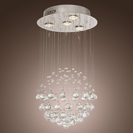 Candelabru Cristal Modern de Lux 4 Lumini