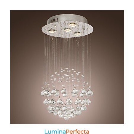 Candelabru Cristal Modern de Lux 4 Lumini Candelabru Cristal Modern de Lux 4 Lumini