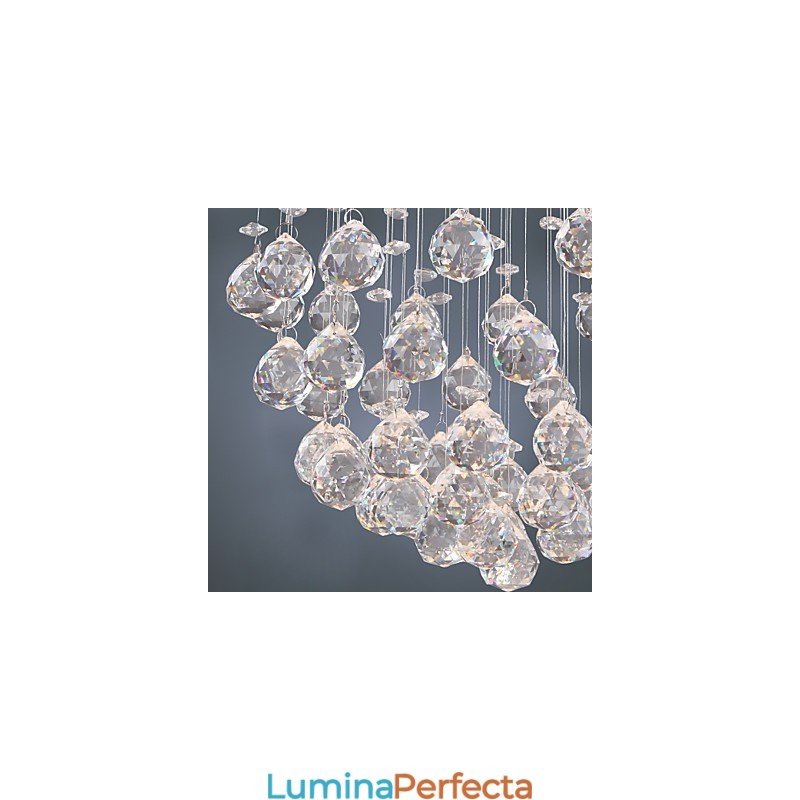 Candelabru Cristal Modern de Lux 4 Lumini