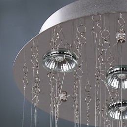 Candelabru Cristal Modern de Lux 4 Lumini