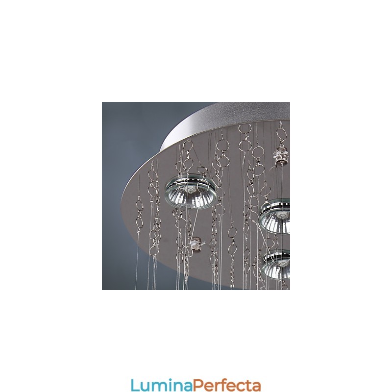 Candelabru Cristal Modern de Lux 4 Lumini
