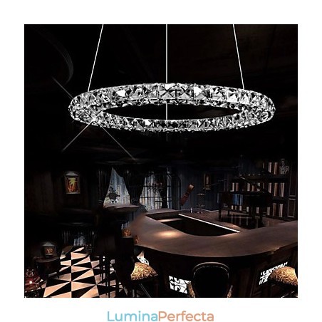 Lampă de iluminat cu pandantiv din cristal Modern Single D40CM Trei laturi K9 Plafoniere din cristal pentru interior Corpuri de iluminat Lampă de iluminat cu pandantiv din cristal Modern Single D40CM Trei laturi K9 Plafoniere din cristal pentru interior Corpuri de iluminat