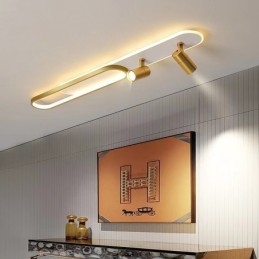 Nordic Long Strip Plafon Luminos Downlight