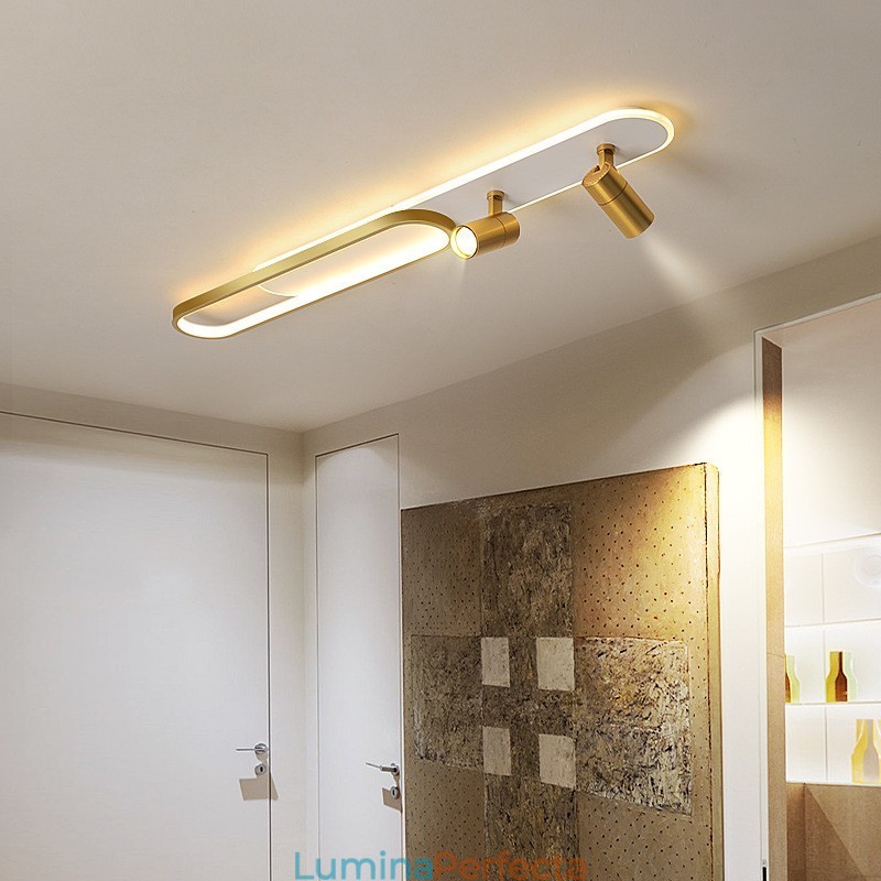 Nordic Long Strip Plafon Luminos Downlight