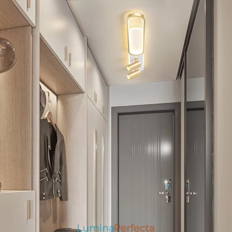 Nordic Long Strip Plafon Luminos Downlight