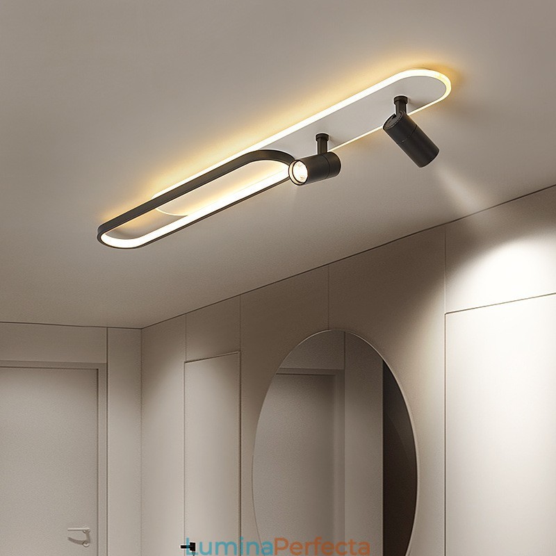 Nordic Long Strip Plafon Luminos Downlight