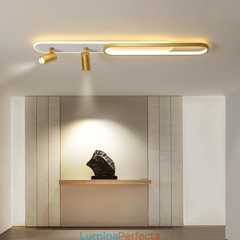 Nordic Long Strip Plafon Luminos Downlight