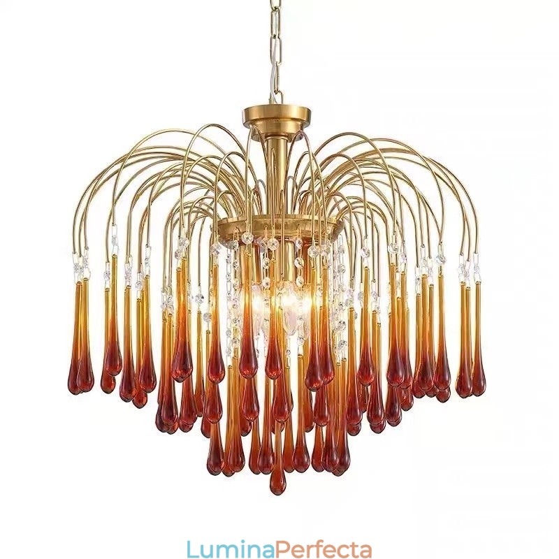 Aparat de iluminat Candelabru din sticla Water Drop