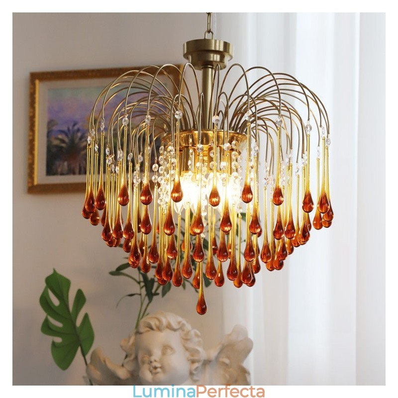 Aparat de iluminat Candelabru din sticla Water Drop