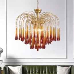 Aparat de iluminat Candelabru din sticla Water Drop