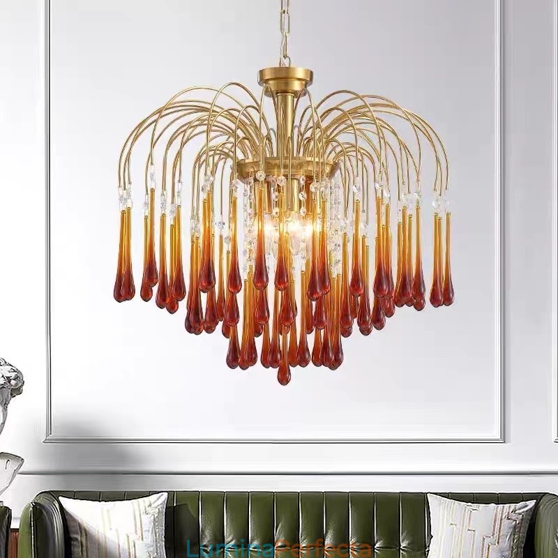 Aparat de iluminat Candelabru din sticla Water Drop