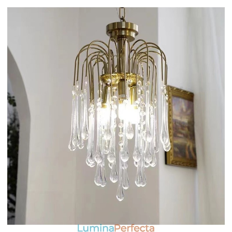 Aparat de iluminat Candelabru din sticla Water Drop
