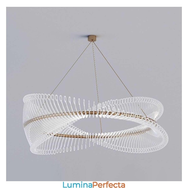 Lampă suspendată Postmodernă Strip Circle