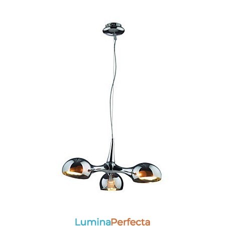 Abajur din sticlă placată 3W Candelabru creativ simplu Abajur din sticlă placată 3W Candelabru creativ simplu