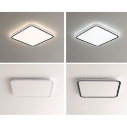 Plafoniera modernă, pătrată, cu încadrare, pentru interior