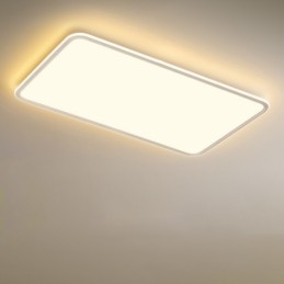 Plafoniera modernă de dimensiuni mari, cu reglaj dreptunghiular, cu montare încasată, pentru interior