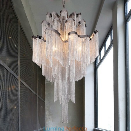 Candelabru de dimensiuni foarte mari Tassels Plafon de designer Candelabru de dimensiuni foarte mari Tassels Plafon de designer