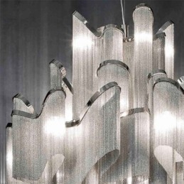Candelabru de dimensiuni foarte mari Tassels Plafon de designer