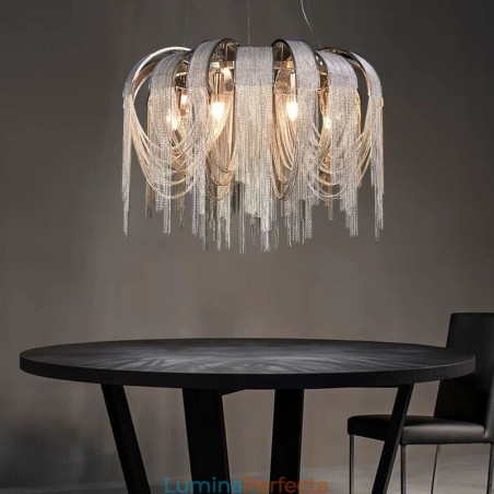 Candelabru de dimensiuni foarte mari Tassels Plafon de designer Candelabru de dimensiuni foarte mari Tassels Plafon de designer