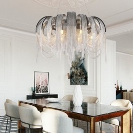 Candelabru de dimensiuni foarte mari Tassels Plafon de designer