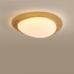Plafoniera cu spectru complet de reglare a ochilor Nordic Log Grain Pebble
