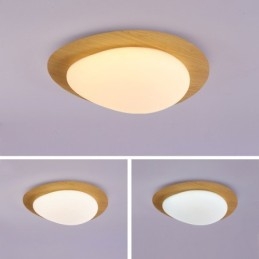 Plafoniera cu spectru complet de reglare a ochilor Nordic Log Grain Pebble