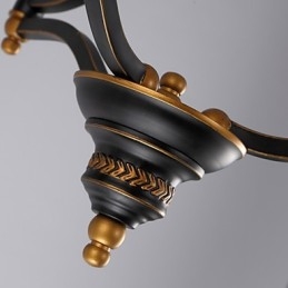 Plafoniere retro minimaliste Lampă de plafon din sticlă în stil european