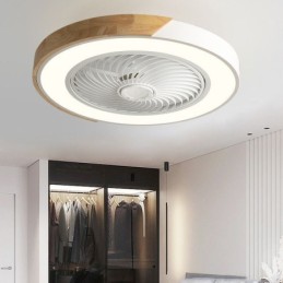 Ventilator de tavan inteligent cu lumini Telecomandă Decor Ventilator Lampă