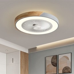 Ventilator de tavan inteligent cu lumini Telecomandă Decor Ventilator Lampă