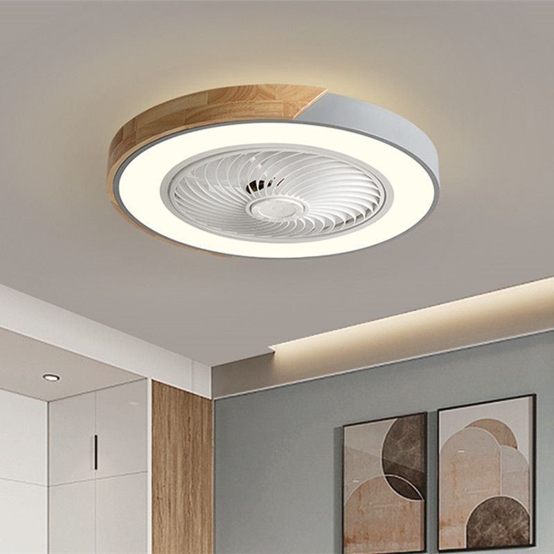 Ventilator de tavan inteligent cu lumini Telecomandă Decor Ventilator Lampă