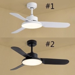 Lampă cu ventilator cu invertor Lampă cu ventilator de tavan modern minimalistă