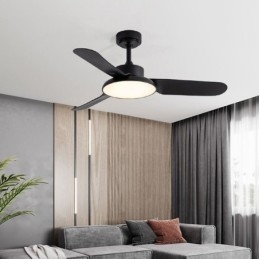 Lampă cu ventilator cu invertor Lampă cu ventilator de tavan modern minimalistă