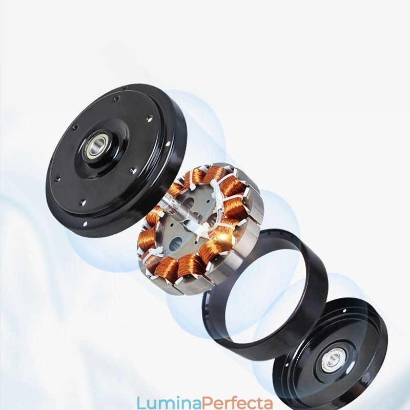 Lampă cu ventilator cu invertor Lampă cu ventilator de tavan modern minimalistă