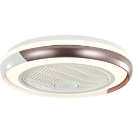 Lampă modernă pentru ventilator de tavan Lampă de tavan rotundă din acril cu telecomandă