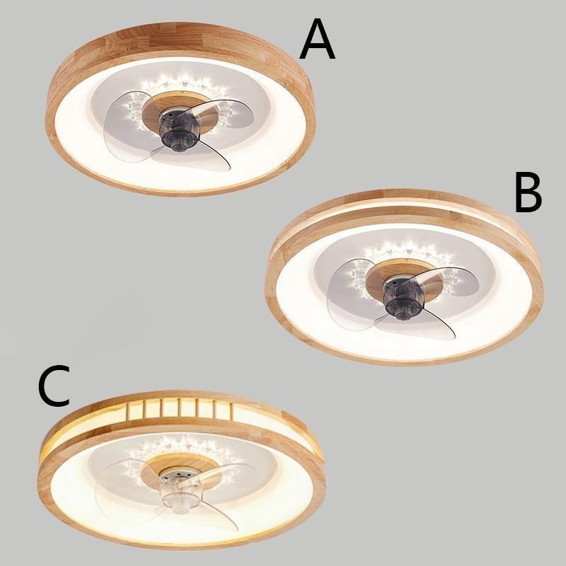 Ventilator de tavan cu invertor modern, cu lumini, cu telecomandă, lampă pentru ventilator