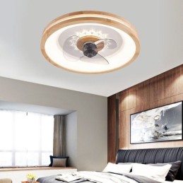 Ventilator de tavan cu invertor modern, cu lumini, cu telecomandă, lampă pentru ventilator